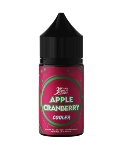 3rd World - Apple Cranberry Cooler (30ml) Nic Salts/MTL