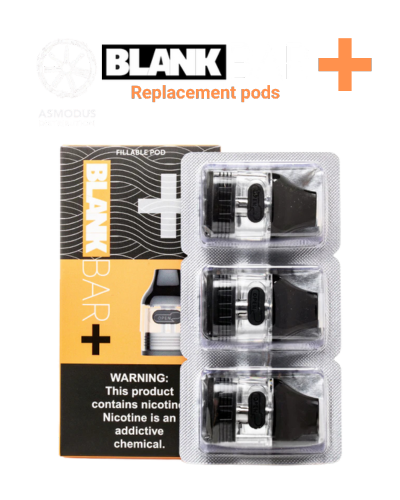 Asmodus Blank Bar Plus Replacement Pods